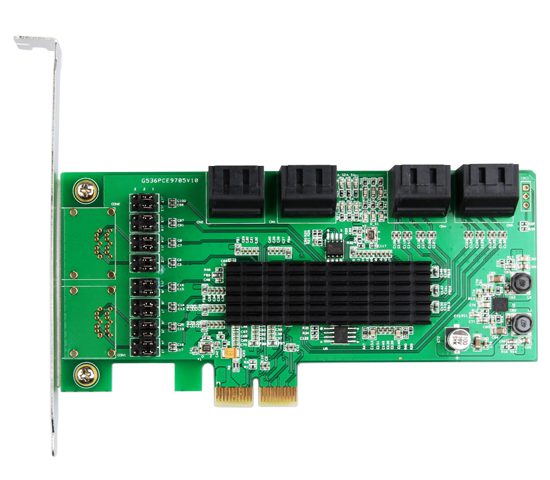 KRYSMA 8-PORT SATA 3.0 PCIE CONTROLLER CARD